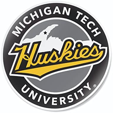 Michigan Teknoloji Üniversitesi Huskies Öğrenciler, Hayranlar, Ebeveynler ve Mezunlar için Araba Çıkartmaları ve