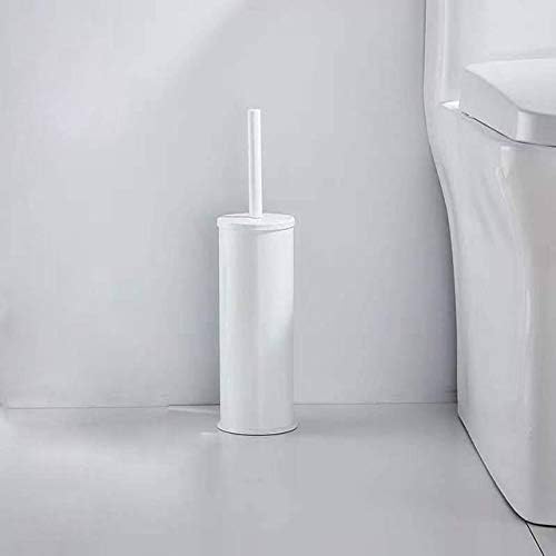 LIRUXUN Tuvalet Fırçası Tutucu Banyo Temizleme Seti Döşeme Standı Siyah Banyo Depolama ve Organizasyon (Renk: Siyah)