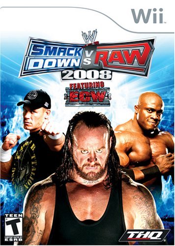 WWE SmackDown ve Raw 2008-Nintendo Wii (Yenilendi)