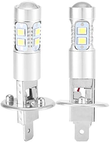 Aramox kafa lambası ampulleri, 2x H1 6000K Süper Beyaz 100W LED far lambaları Kiti Sis Sürüş Lambası