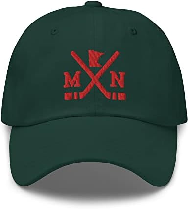 Minnesota hokey sopaları Retro MN beyzbol şapkası geniş şapka