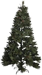 DKD Ev Dekorasyonu PVC Noel LED Noel Ağacı (120 x 120 x 195 cm)