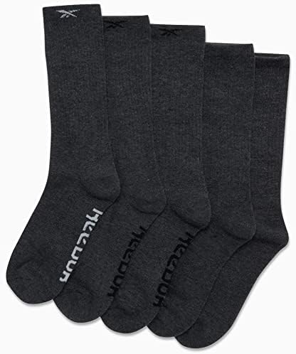Nem Kontrollü Reebok Erkek Atletik Performans Yastığı Mürettebat Çorapları (10'lu Paket)