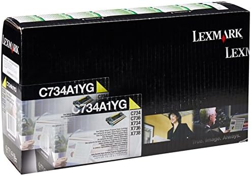 Lexmark C734A1YG Sarı Dönüş Programı Toner Kartuşu