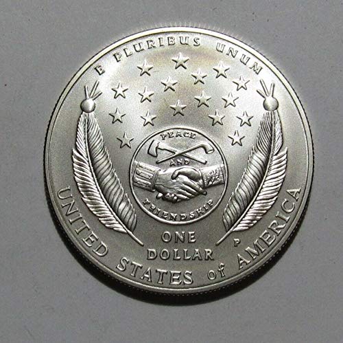 2004 P Lewis ve Clark Bicentennial Hatıra Parlak Dolaşımsız Gümüş Dolar Güzel BU ABD Darphanesi