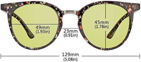 Bilgisayar için VisionGlobal mavi ışık engelleme gözlükleri, dijital göz yorgunluğunu önlemek için kehribar anti-radyasyon