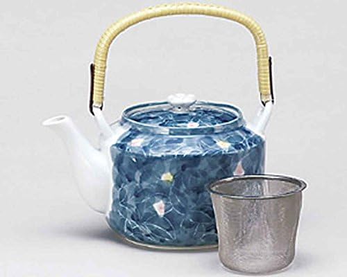Konoha 1260cc 5 Japon Çaydanlık Seti Japonya'da Yapılan Beyaz porselen