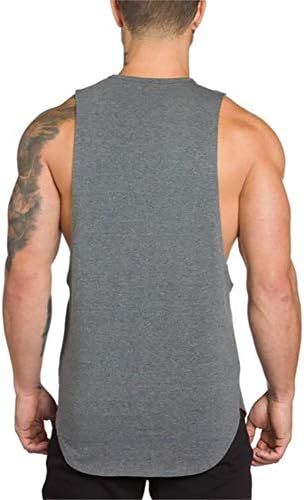 Wowcarbazole spor salonu için üst giyim, erkek Kas Tankı Üstleri Vücut Geliştirme Kesim Açık Yelek Egzersiz Kolsuz