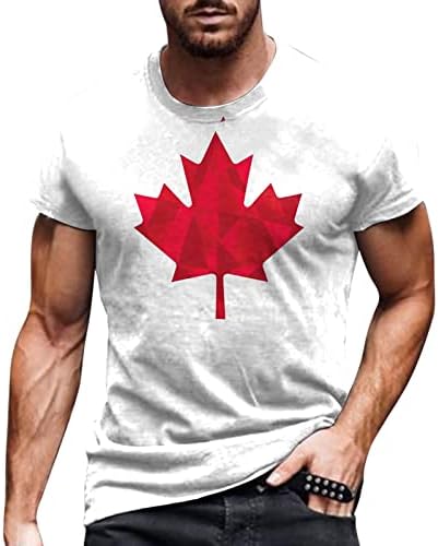 2023 Yeni Erkek İlkbahar ve Yaz Ulusal Gün Kutlama Rahat Vintage Sıkıntılı Kısmi Baskı T Shirt Atletik