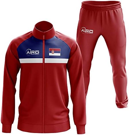 Airo Sportswear Sırbistan Konsept Futbol Eşofman Takımı (Kırmızı)