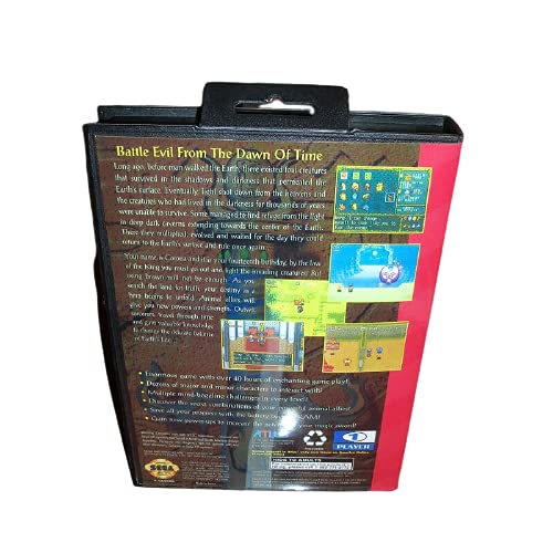 Centy Aditi Haçlı (Hayır Kaydet) ABD Kapak ile Kutu ve Manuel Genesis Sega Megadrive Video Oyun Konsolu 16 bitlik