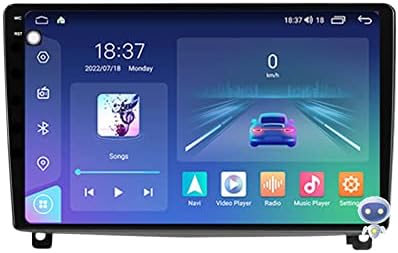 HWOEK Android 12 Peugeot 407 2004-2011 ile Uyumlu Araba Stereo 9 İnç Dahili Carplay Dokunmatik Ekran Kafa Ünitesi