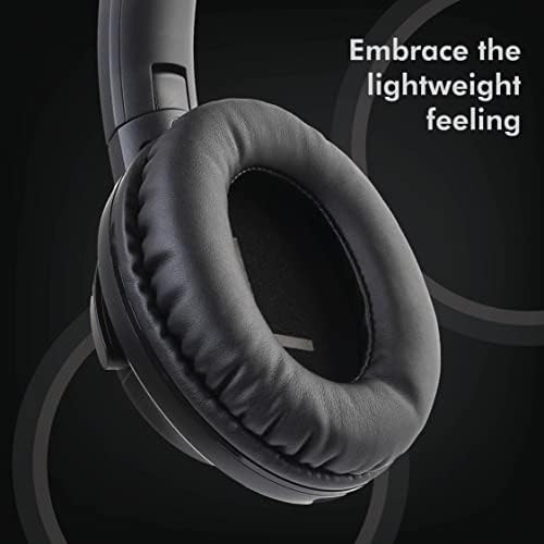 Bluetooth Kulaklıklar, PowerLocus Bluetooth Kulaklıklar Aşırı Kulak, pasif gürültü önleyici mikrofonlu kulaklık,