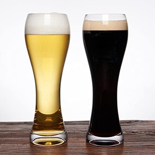 NA Büyük Demlenmiş Bira Bardağı, yüksek Dereceli Buğday Bardağı, Büyük Kapasiteli Siyah Bira Bardağı
