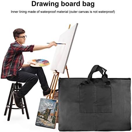 YFWJD Su Geçirmez Naylon çizim çantası A2 Kurulu Sanatçı evrak çantası Boyama Eskiz Sanat Taşıma