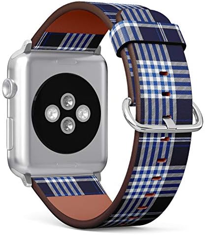 Apple Watch Serisi ile uyumlu 5, 4, 3, 2, 1 (Küçük Versiyon 38/40 mm) Deri Bileklik Bileklik Yedek Aksesuar Bandı