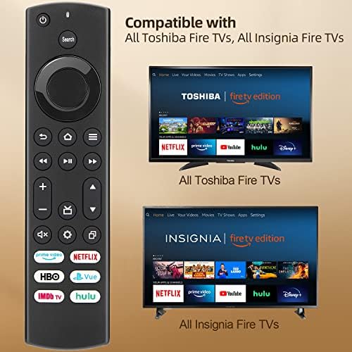 Netflix, Prime Video, ImdbTV, Hulu ve Daha Fazlasına sahip Tüm Toshiba Fire TV'ler ve Insignia Fire TV'ler/AMZ 4