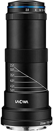 Venüs Optik Laowa 25mm f/2.8 2.5-5X Ultra Makro (Nikon F Dağı)