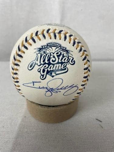 Jimmy Rollins imzalı imzalı 2002 All Star Oyun Topu JSA WPP021382-İmzalı Beyzbol Topları