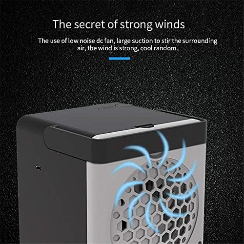 ISOBU LILIANG - - Evaporatif Soğutucular Mini Klima, USB Taşınabilir Hava Soğutucu Fanlar, masa Mini Fan Ofis Soğutma