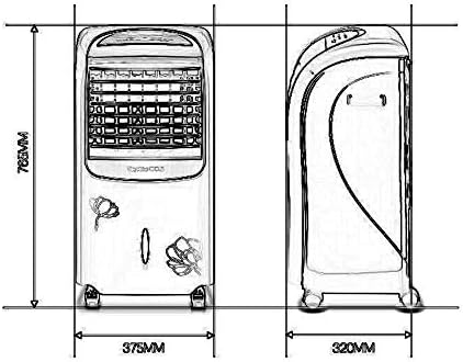 LİLİANG-Hava soğutucu Taşınabilir klima Çok Amaçlı makine dualuse 8L büyük kapasiteli su deposu ev akıllı uzaktan