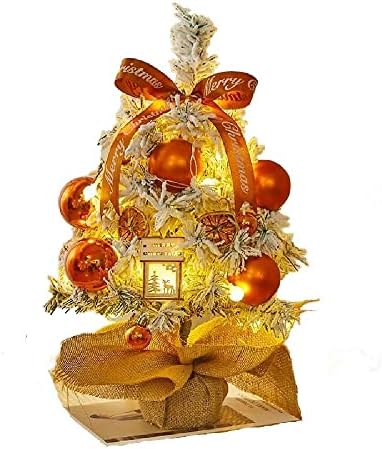 Noel Ağacı Kar Tanesi Küçük Ev Çocuk Noel Dekoratif Hediye Noel Masa Dekorasyon Seti Tatil Partisi Dekorasyonu(45CM