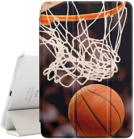 Graphıc4You Basketbol Spor Çörek Ultra İnce Kılıf Akıllı Kapak Standı [Uyku/Uyandırma Fonksiyonu ile] Apple iPad