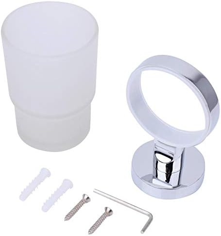 Famus diş fırçası kabı Tutucu Duvara Monte Modern Paslanmaz Çelik Cam Banyo Tuvalet Dekor Aksesuarları (220210)