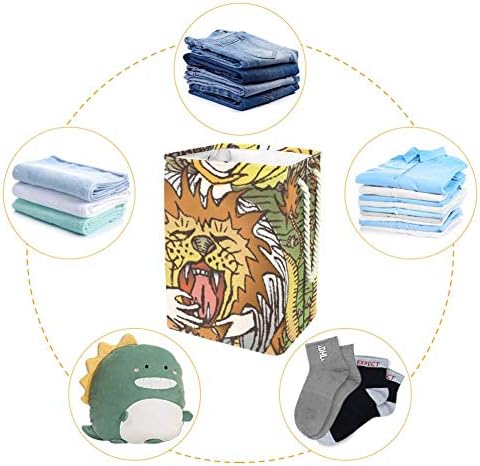Unicey Tarot Kartı Mukavemetli Su Geçirmez Katlanır çamaşır sepeti Kova Çocuk Odası Yatak Odası için Bebek Kreş