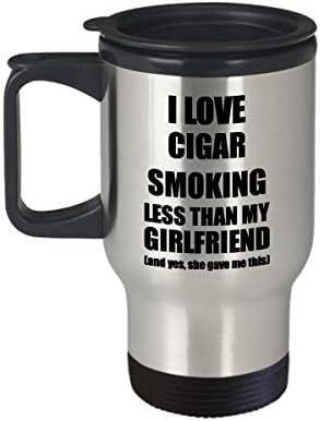 Puro Sigara Erkek Arkadaşı Seyahat Kupa Komik Sevgililer Hediye Fikri Benim Bf Kız Arkadaşı Seviyorum Kahve Çay 14