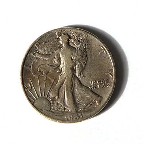 1941 Amerika Birleşik Devletleri Walking Liberty (Gümüş .900) Philadelphia Nane Yarım Dolar Seçimi Çok İyi