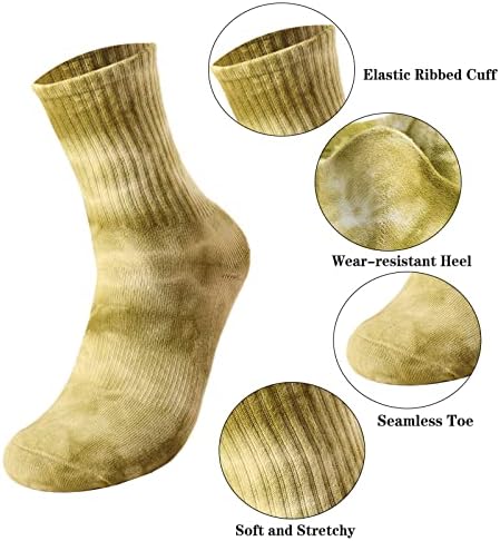 Elfcool Batik Çorap, Erkek Kadın Yenilik Çorap Koşu için, Basketbol, Kaykay, ve Günlük Giyim