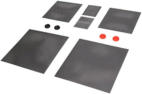 Oyun toz Filtresi Kapağı, PVC Malzeme mesh toz Filtresi Oyun Konsolu için Küçük Delikler Siyah