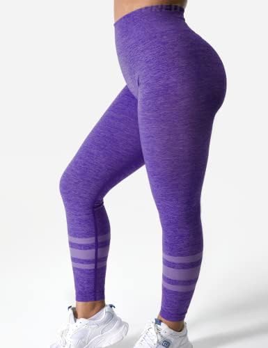 YEOREO Şerit kadın Ezme Tayt Yüksek Belli Egzersiz Tayt Dikişsiz Popo Kaldırma Pantolon Ganimet Spor Yoga Tayt