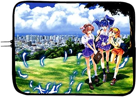 Brand3 Anime Guruldama Kalpler Laptop Kol Çantası Tablet Kılıf 13 13.3 Anime Laptop Çantası Kılıf Kol Mouspad-Yüzey