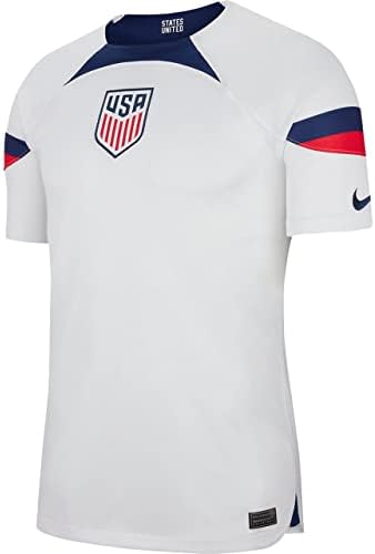 Nike USA Home Erkekler Otantik Dünya Kupası Futbol Forması 22/23