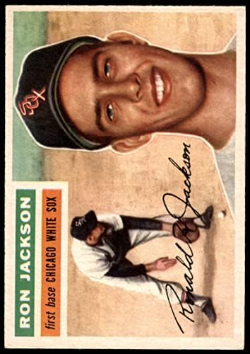 1956 Topps 186 Ron Jackson Chicago White Sox (Beyzbol Kartı) ESKİ / MT White Sox