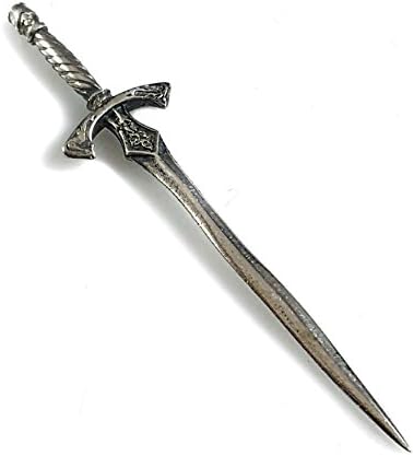SİLVERLAND1 Excalibur Kılıç Katı Gümüş 925 Puro Çekme Aracı