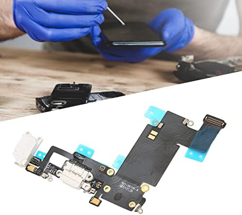 Yoıdesu şarj portu Modülü, Yedek 6 S Artı şarj portu USB şarj portu yuva konnektörü Mikrofon Kulaklık Flex Kablo