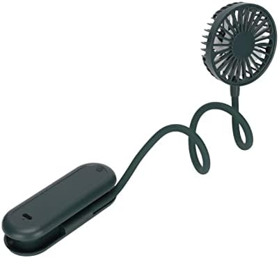 Heayzoki Mini El Arabası Fanı, Taşınabilir USB Şarj Edilebilir Küçük Cep Fanı, Seyahat için Esnek Sarma Şarj Edilebilir