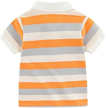 UP YO EB Çocuk Polo Gömlek Kısa Kollu Erkek Yumuşak T-Shirt