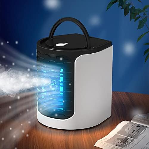Taşınabilir Ac Klima, Masaüstü Soğutucu Fan Mini Kıvırma Fanı Taşınabilir Mini Soğutucu USB Klima Fanı Masa Üstü