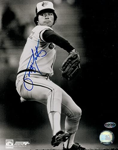 Tippy Martinez Baltimore Orioles İmzalı 8x10 Fotoğraf İmzalı-İmzalı MLB Fotoğrafları