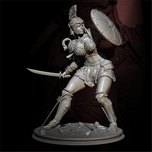 Rısjc 1/24 Antik Yunan Kadın Savaşçı Reçine Modeli Minyatür Kiti, Demonte ve Boyasız Döküm Asker Bileşenleri / /