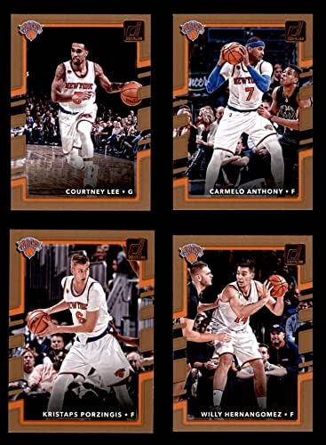 2017-18 Donruss New York Knicks Takım Seti New York Knicks (Set) NM / MT Knicks
