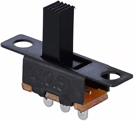Tomeco 10 adet Mayitr Siyah SPDT Anahtarı Mikro Geçiş Anahtarı ON-Off Minyatür Slayt Anahtarları DIY Küçük Güç Elektronik