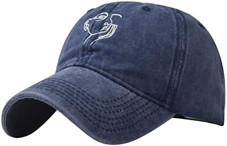 SSDXY Vintage Yıkanmış Şapkalar Beyzbol Kapaklar Sıkıntılı Ayarlanabilir Strapback Yapılandırılmamış Pamuk Baba Şapka