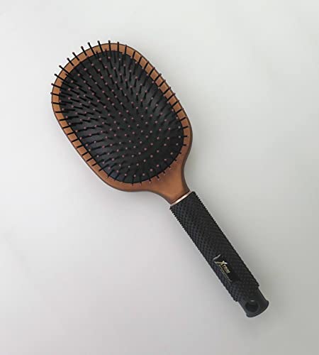 Tredonı Profesyonel Kürek Saç Fırçası-Kauçuk Yastık Esnek Naylon Diş Fön Makinesi Günlük Saç Fırçası