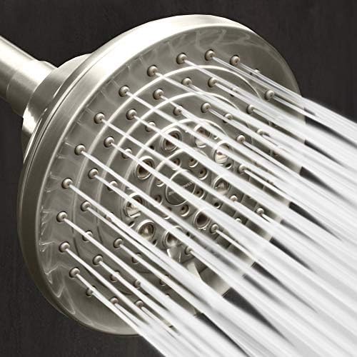 ShowerMaxx, Lüks Spa Serisi, 6 Sprey Ayarı 5 inç Ayarlanabilir Yüksek Basınçlı Duş Başlığı, MAXX-Duş Başlığınızı